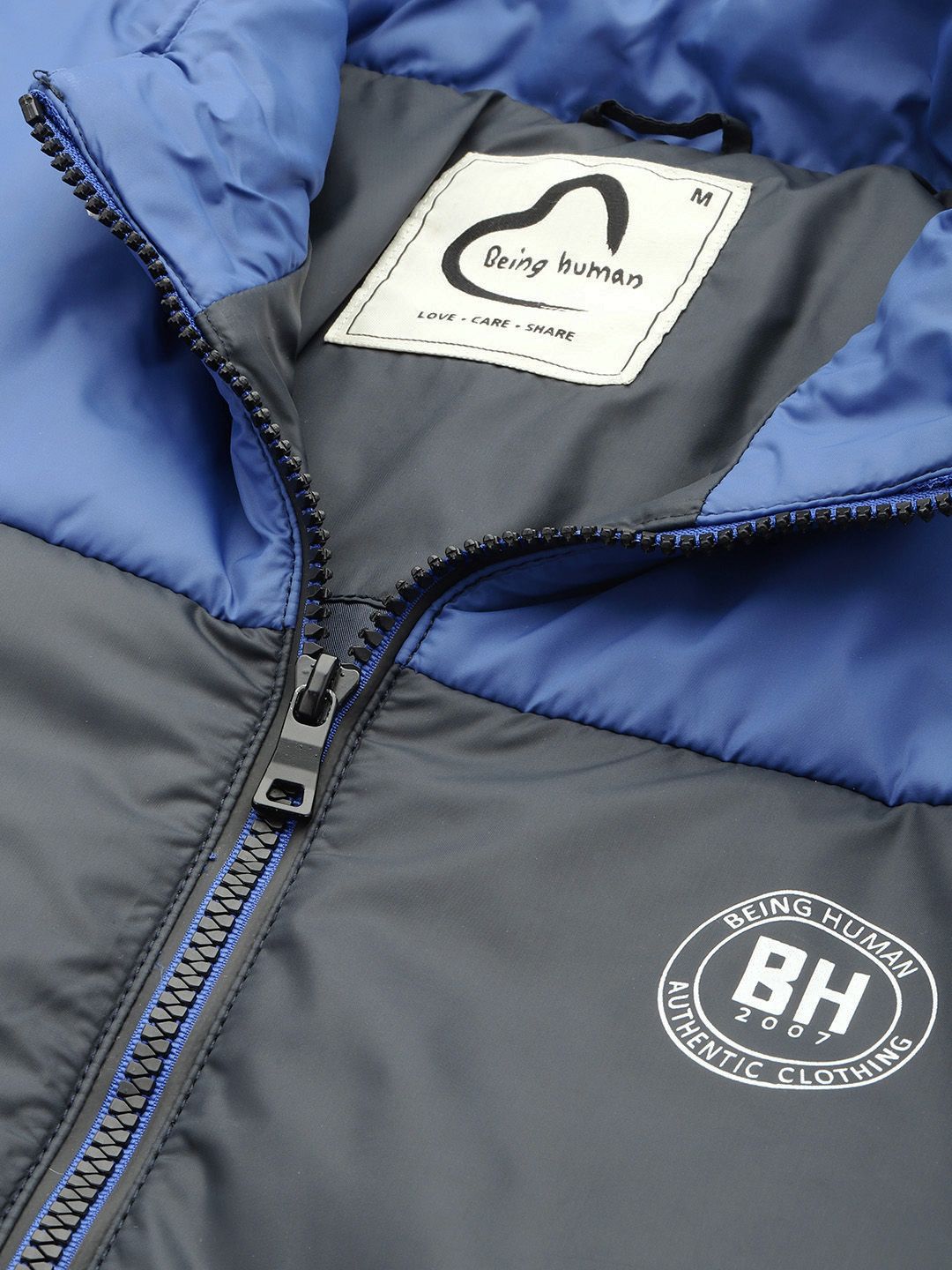 Being Human Colourblocked Padded Jacket