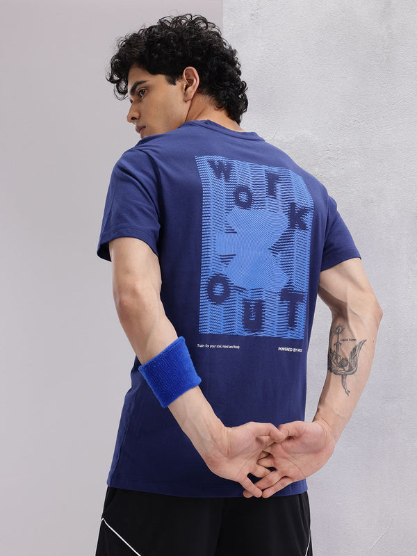 HRX by Hrithik Roshan Graphic Print Training Longline T-shirt