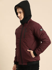 Being Human Detachable Hood Padded Jacket