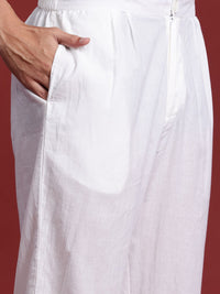 Anouk Bandhani Printed Regular Pure Cotton Kurta with Trousers