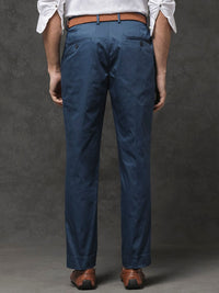 RARE RABBIT Men Comotel Mid-Rise Cotton Regular Fit Trouser