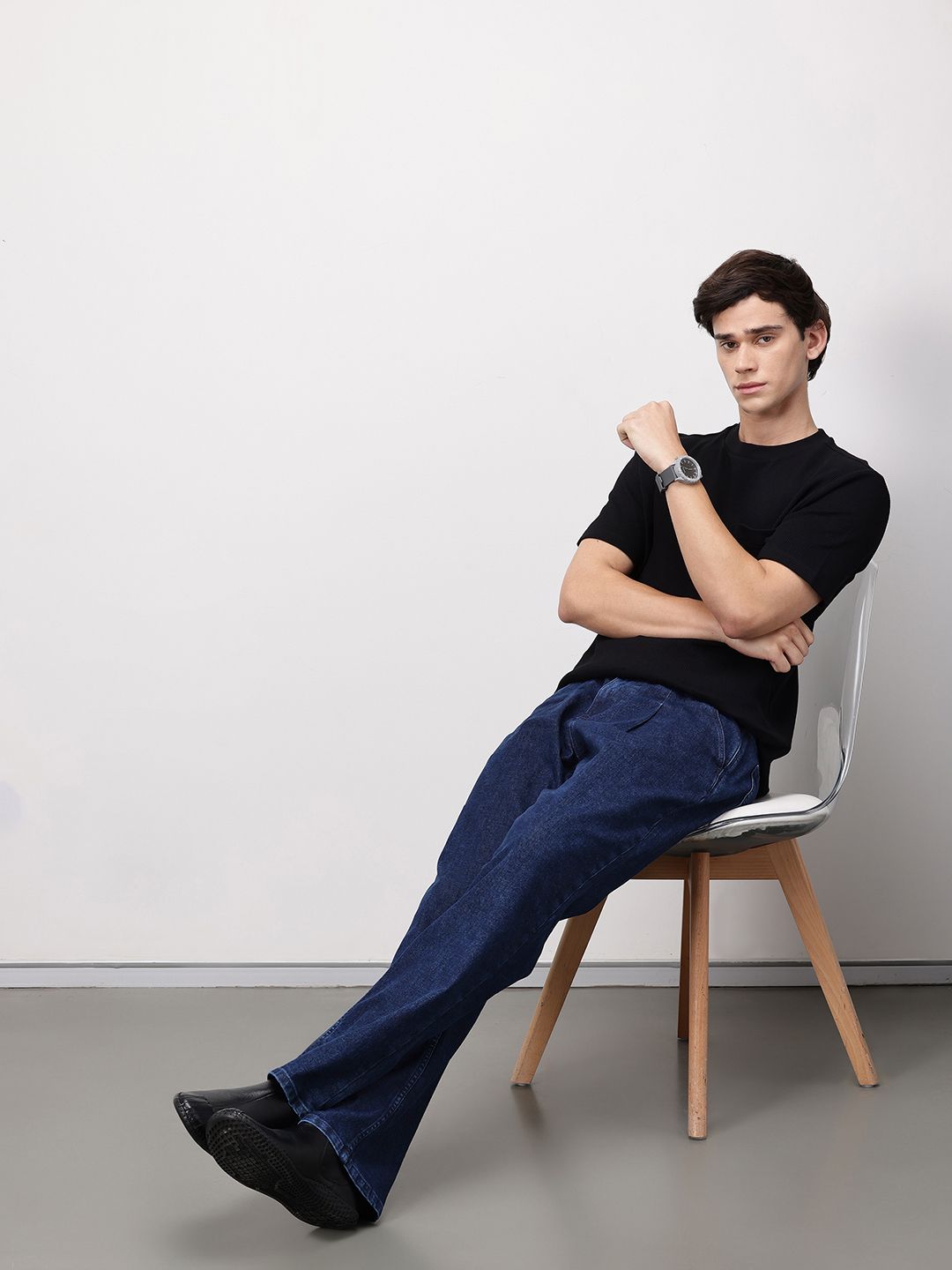 ether Men Grower Comfort Fit Mid-Rise Jeans