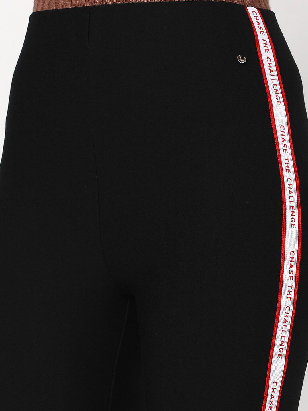 SPYKAR Women Black Solid Track Pant