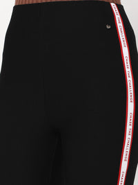 SPYKAR Women Black Solid Track Pant