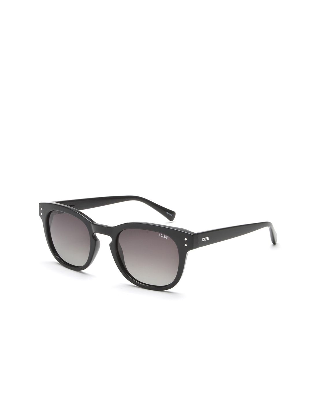 Idee Men Wayfarer Cermin mata hitam dengan lensa lensa yang dilindungi UV2817c1psg