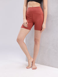 HRX by Hrithik Roshan Women Mid-Rise Rapid-Dry Yoga Shorts