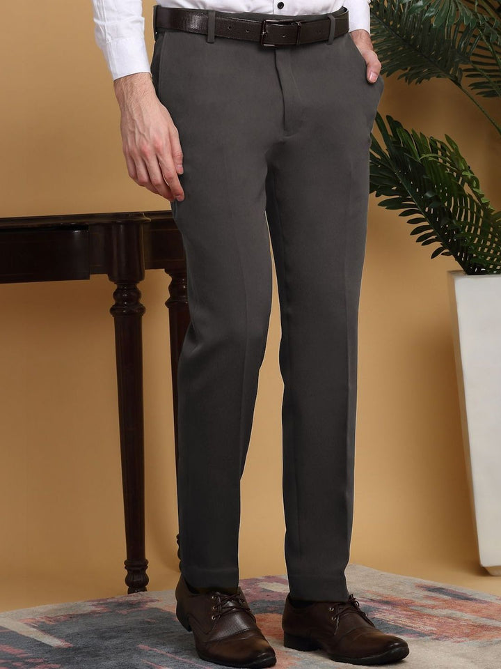 Moda Rapido Men Slim Fit Seluar Zip Berlipat Mudah Dicuci