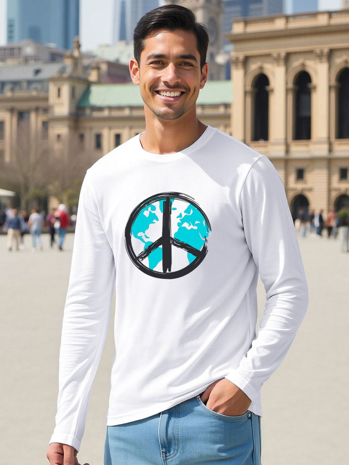 Bewakoof Men White Printed Round Neck Pure Cotton T-shirt