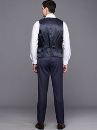 Raymond Contemporary Fit Wrinkle Free Single Breasted 3-Piece Formal Suit