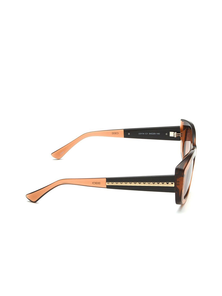 IDEE Women Oval Sunglasses with UV Protected Lens IDS3114C1SG
