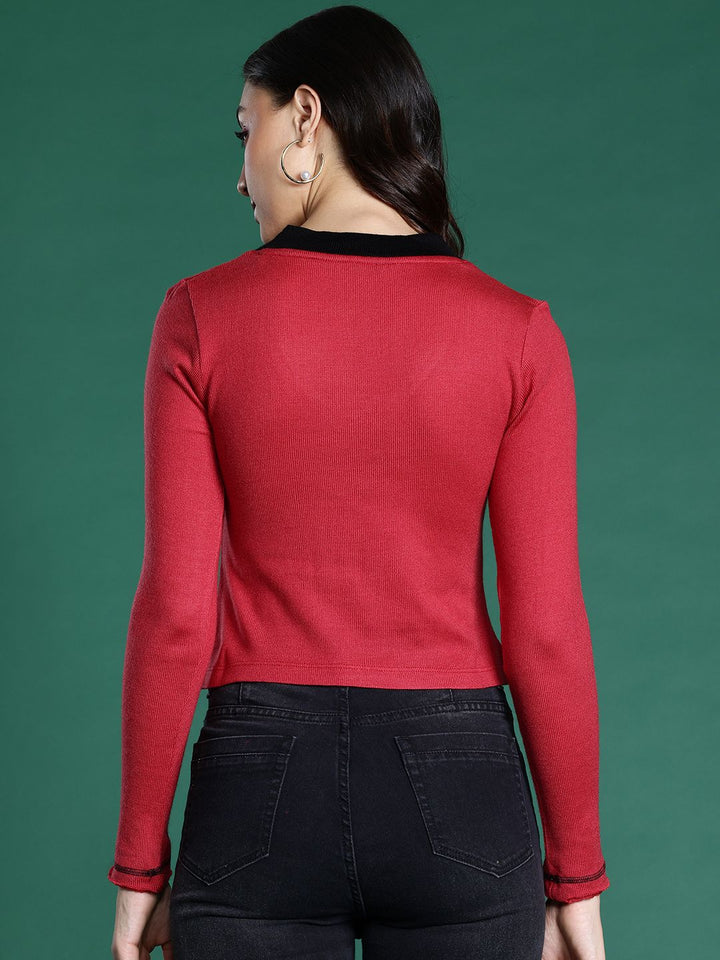 DressBerry Pure Acrylic Crop Pullover