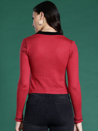 DressBerry Pure Acrylic Crop Pullover