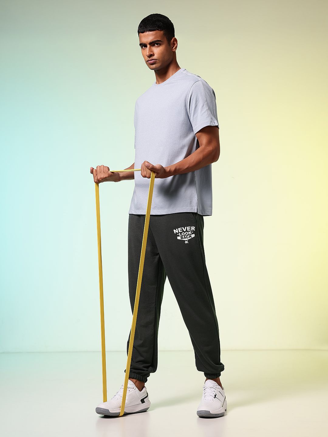 HRX by Hrithik Roshan Men Retro Printed Training Joggers