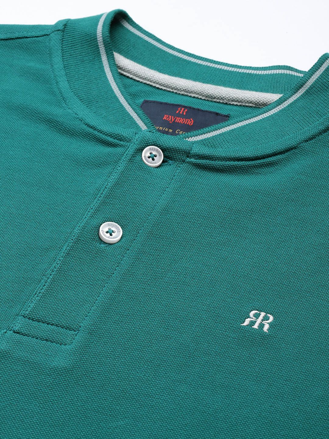 Raymond Henley Neck Pure Cotton Modern Fit T-shirt