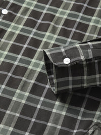 THE BEAR HOUSE Checked Slim Fit Casual Shirt