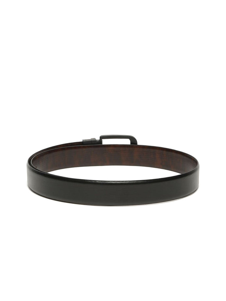 Teakwood Leathers Men Leather Reversible Formal Belt