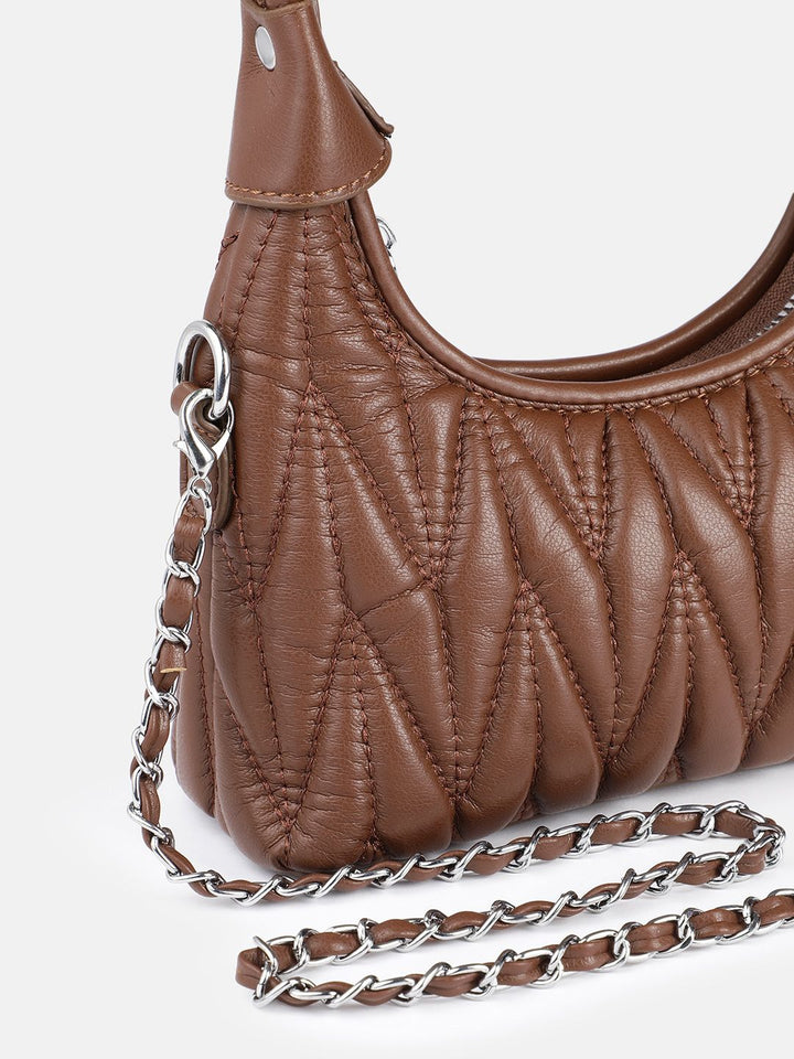 DressBerry Miniature Quilted Hobo Bag