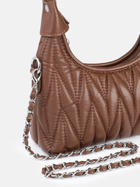 DressBerry Miniature Quilted Hobo Bag