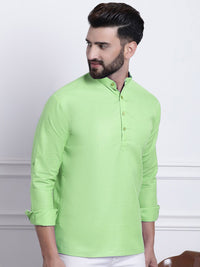 Anug by SOJANYA Men Green Kurta