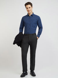 Raymond Men Slim Fit Micro Ditsy Printed Pure Cotton Casual Shirt