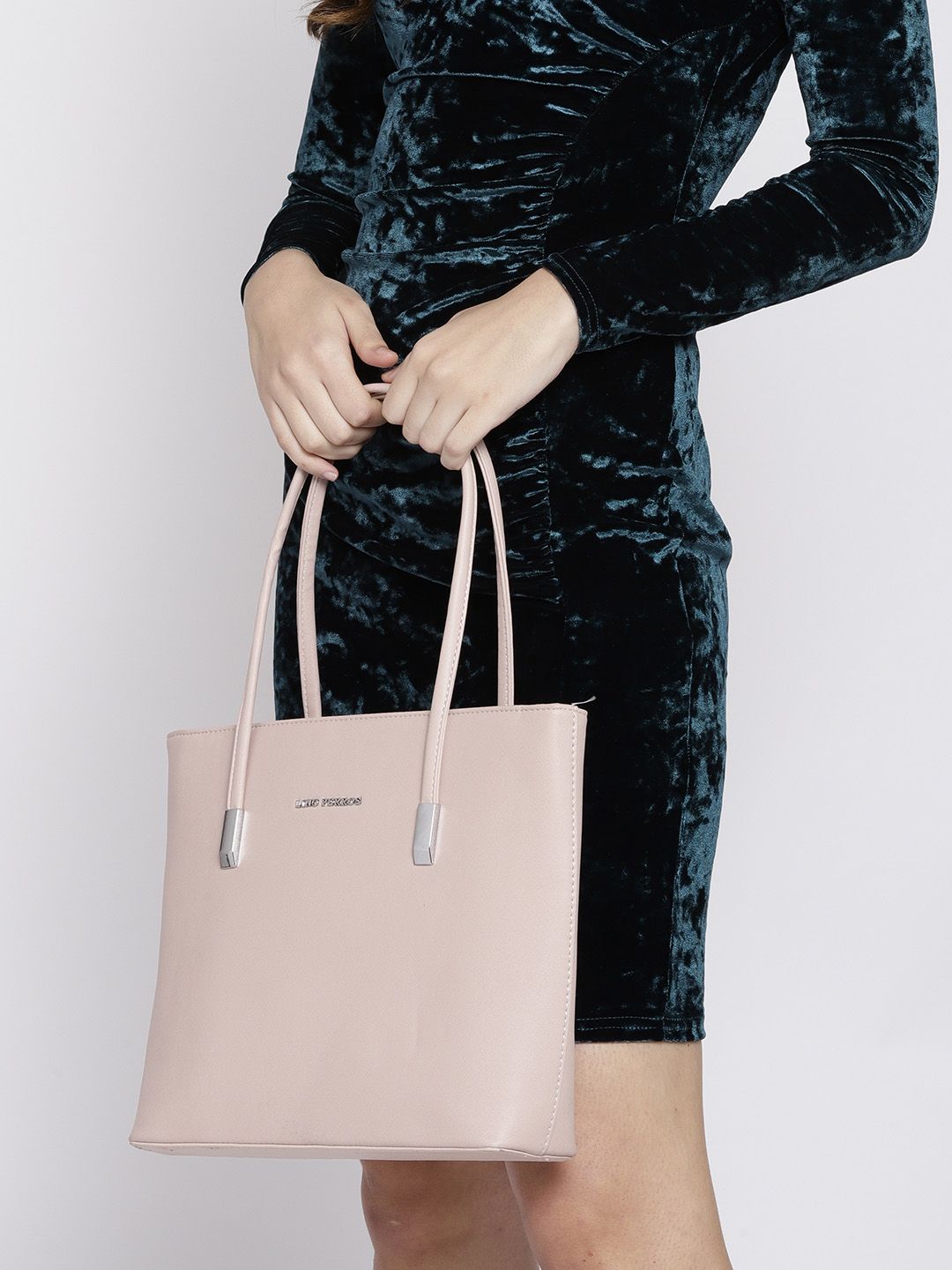 Lino Perros Dusty Pink Solid Laptop Bag