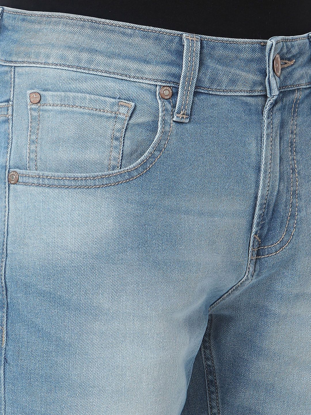 SPYKAR Skinny Fit Low-Rise Heavy Fade Stretchable Jeans