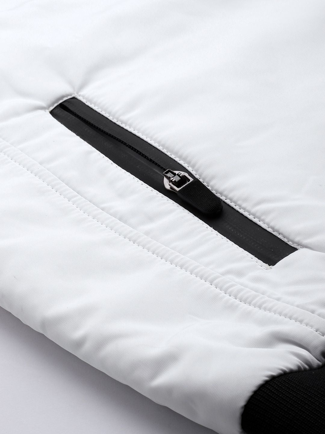 The Indian Garage Co Men Zip-Front Bomber Jacket with Zip Pockets