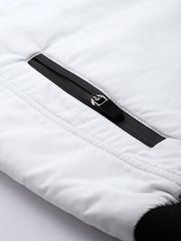 The Indian Garage Co Men Zip-Front Bomber Jacket with Zip Pockets