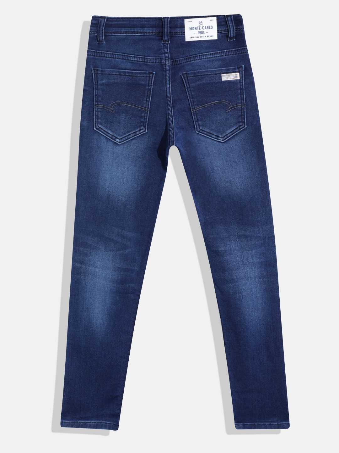 Monte Carlo Boys Light Fade Slim Fit Stretchable Jeans