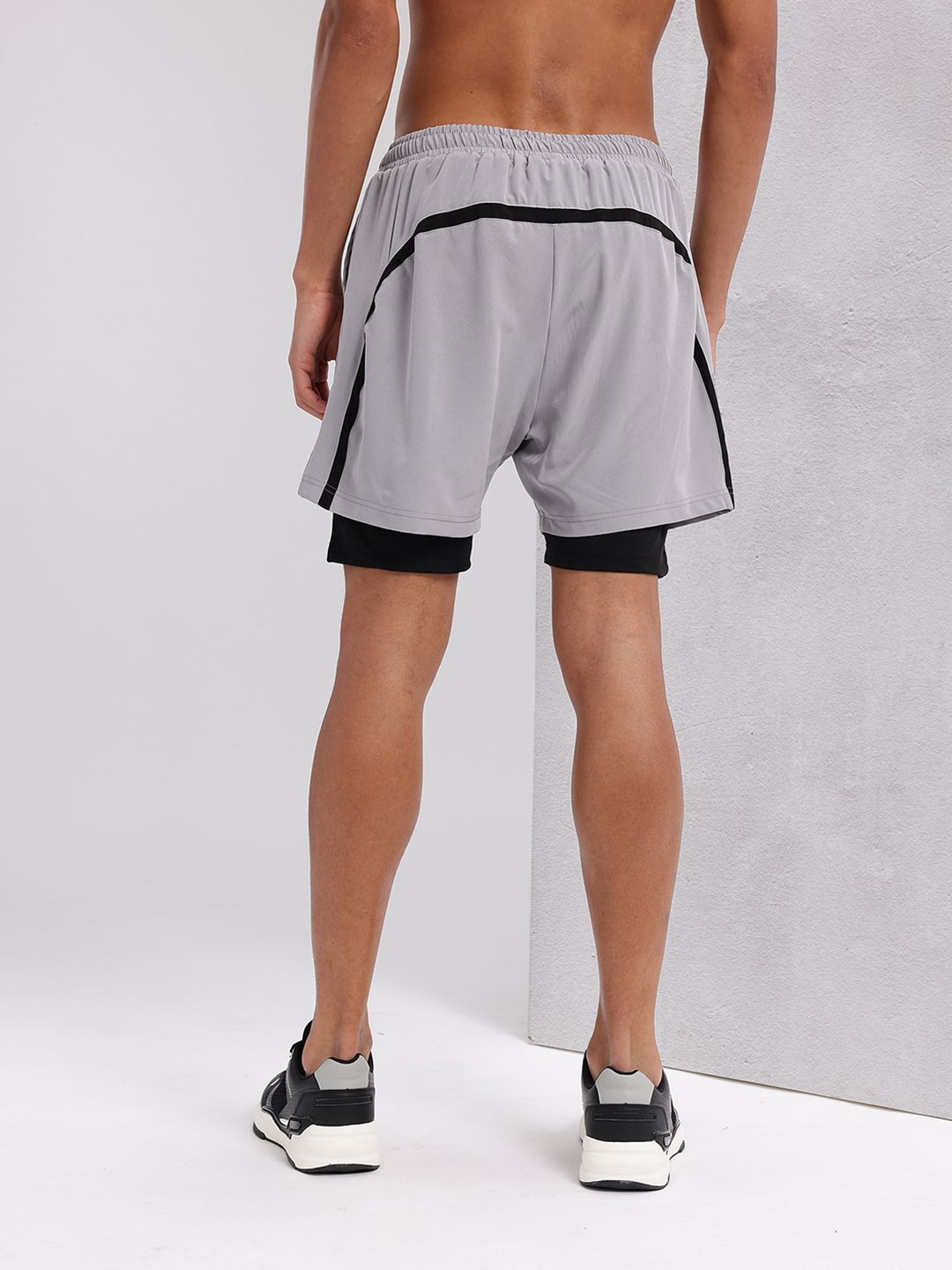 HRX by Hrithik Roshan Men Running Shorts with Attached Inner