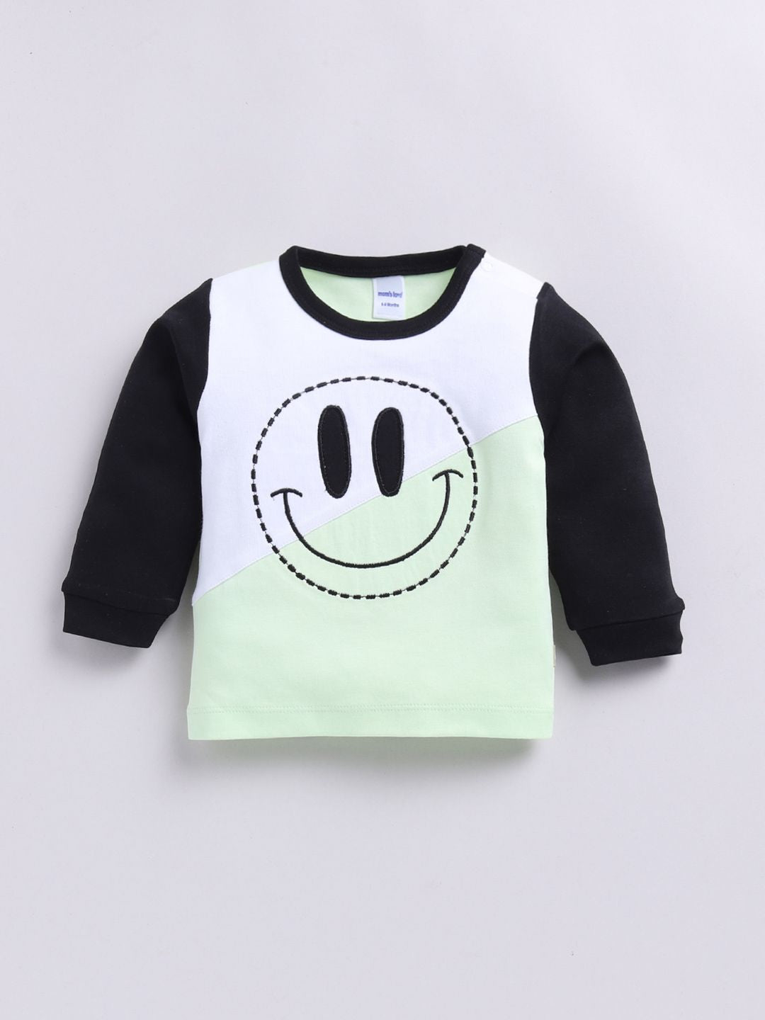 Moms Love Infant Boys Printed Cotton T-shirt with Joggers