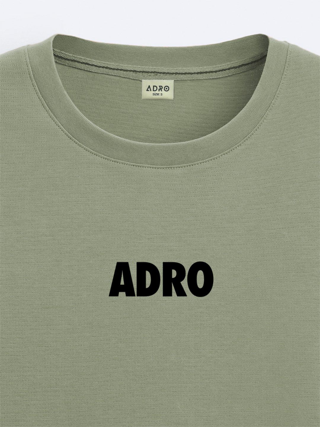 ADRO Lelaki Grafik Bercetak T-Shirt Bersaiz Besar Kapas Leher Bulat