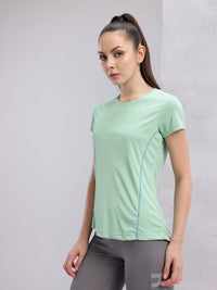 HRX by Hrithik Roshan Contrast Stitch Rapid-Dry Training T-shirt