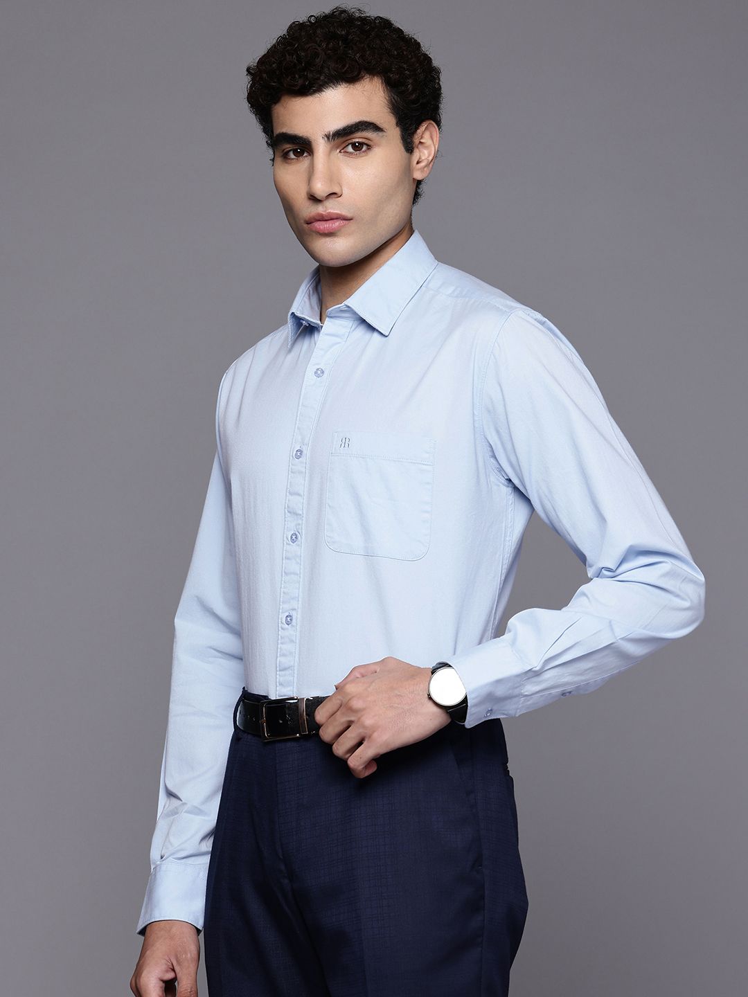 Raymond Slim Fit Pure Cotton Formal Shirt