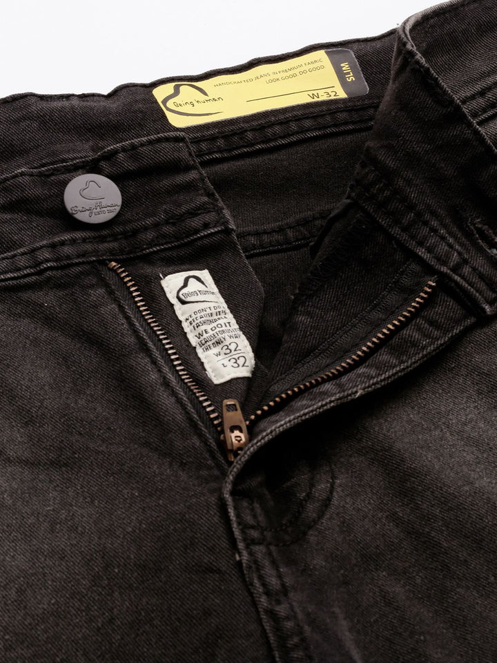 Being Human Men Slim Fit Light Fade Stretchable Jeans