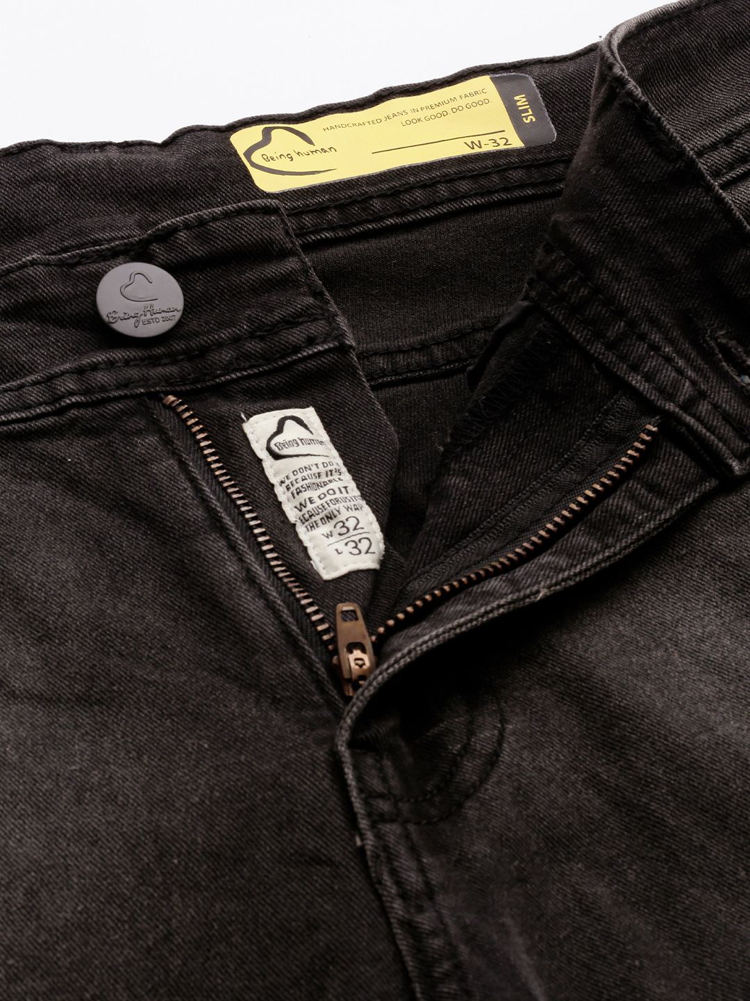 Being Human Men Slim Fit Light Fade Stretchable Jeans