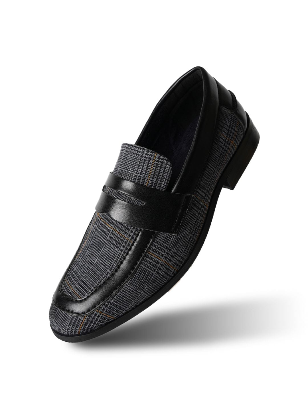 MONKSTORY Men Printed Penny Loafers