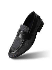 MONKSTORY Men Printed Penny Loafers