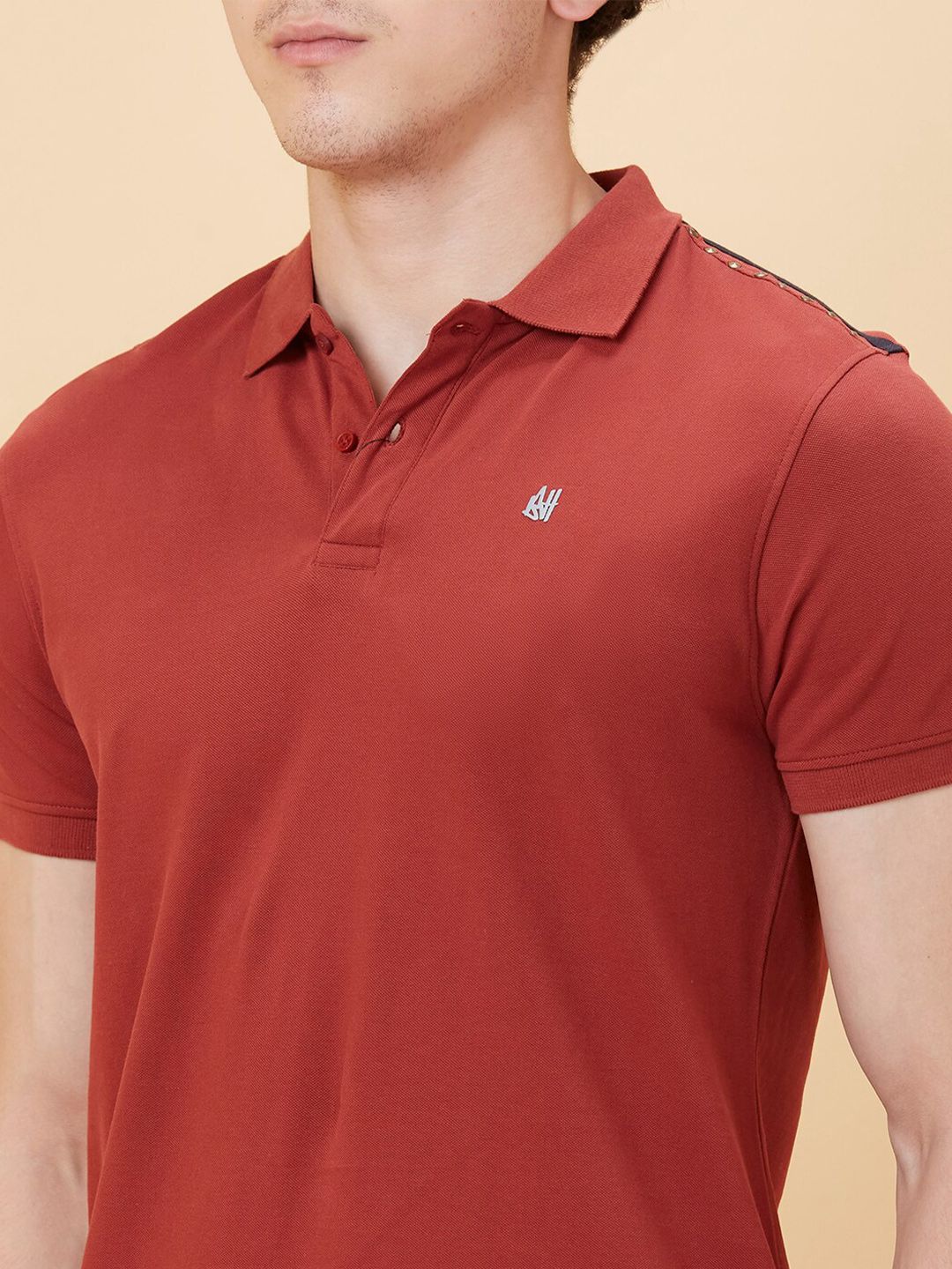 Being Human Polo Collar T-shirt