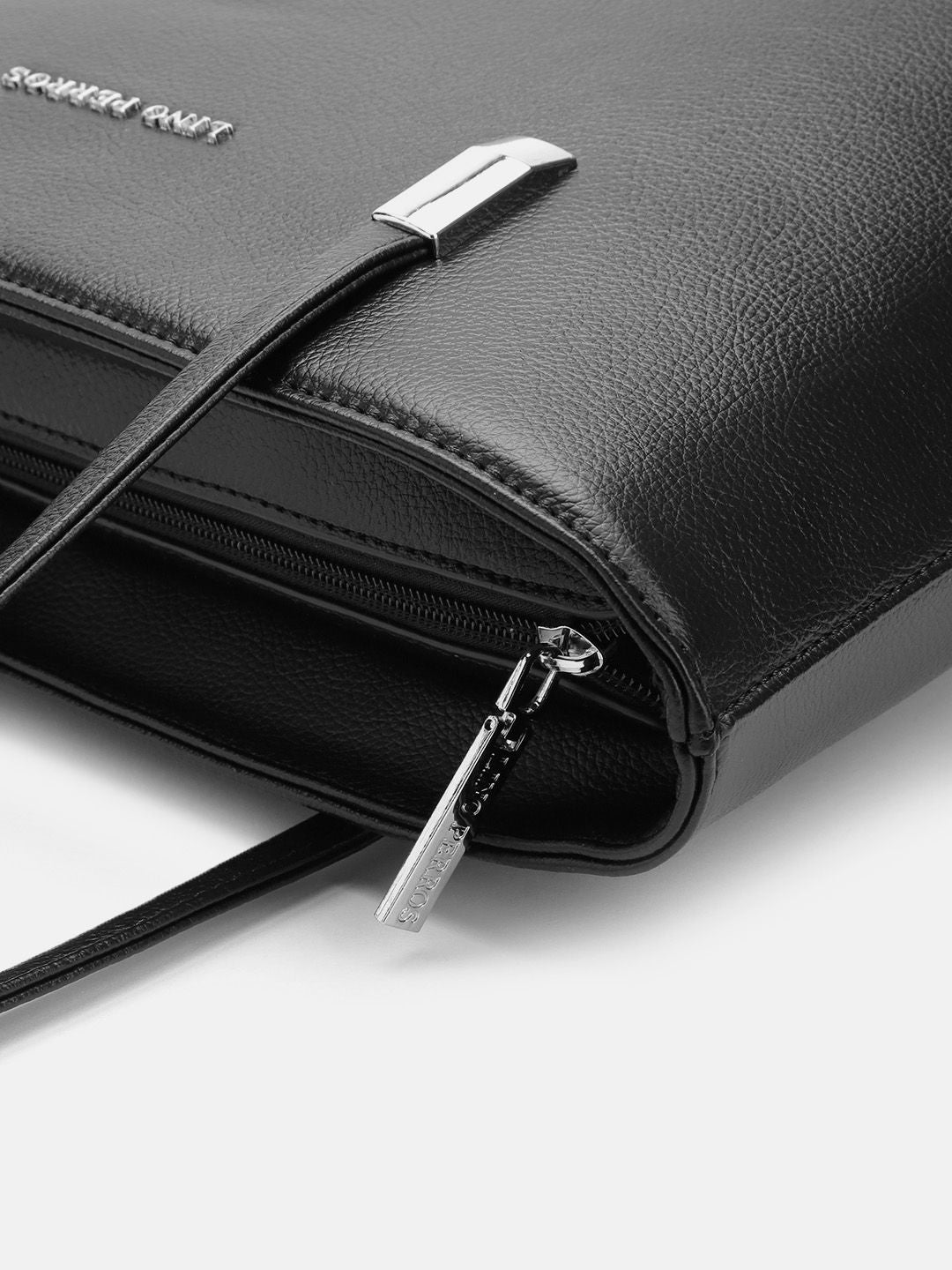 Lino Perros Textured Structured Shoulder Bag
