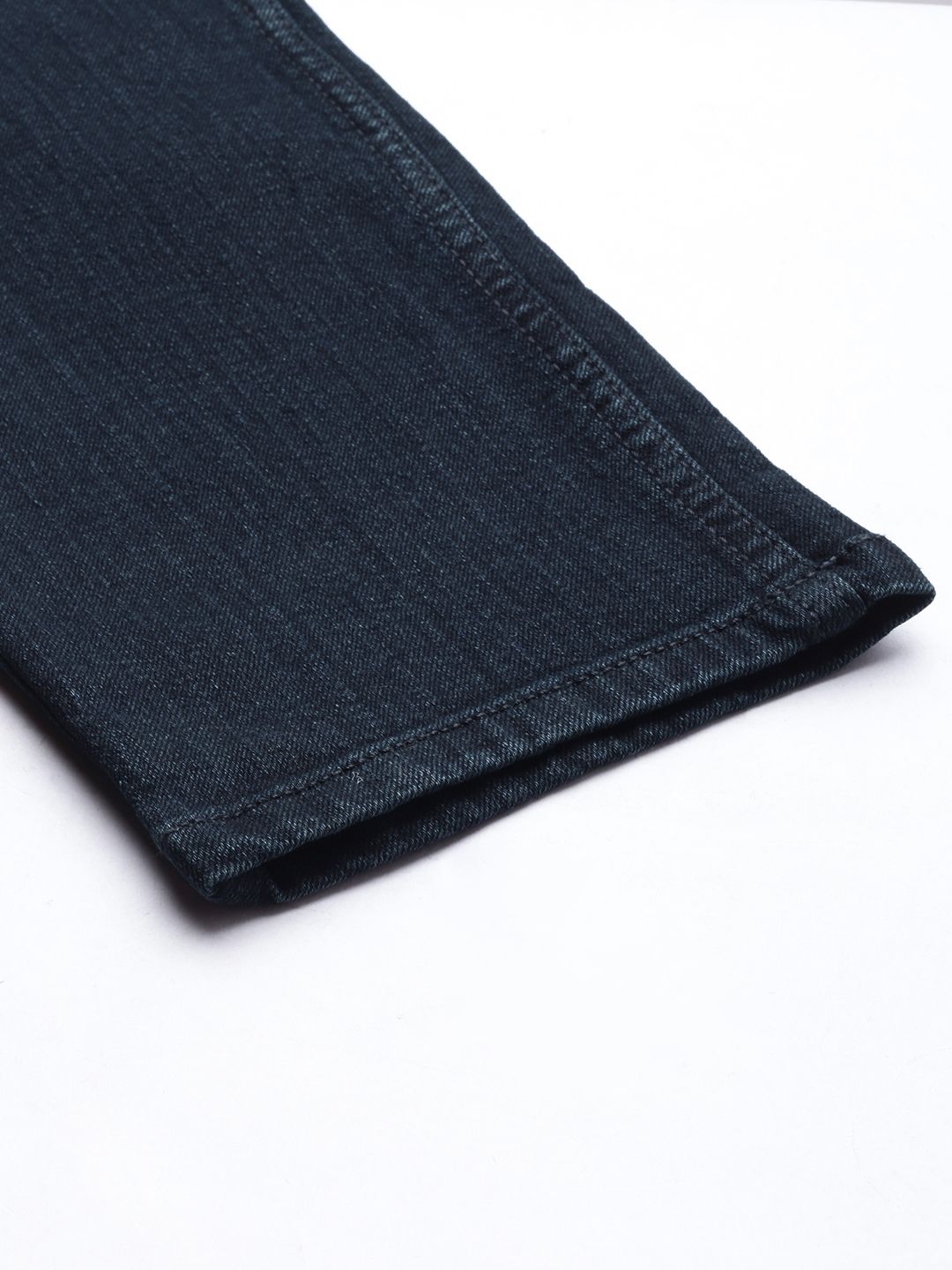 The Indian Garage Co Men Skinny Fit Light Fade Stretchable Jeans