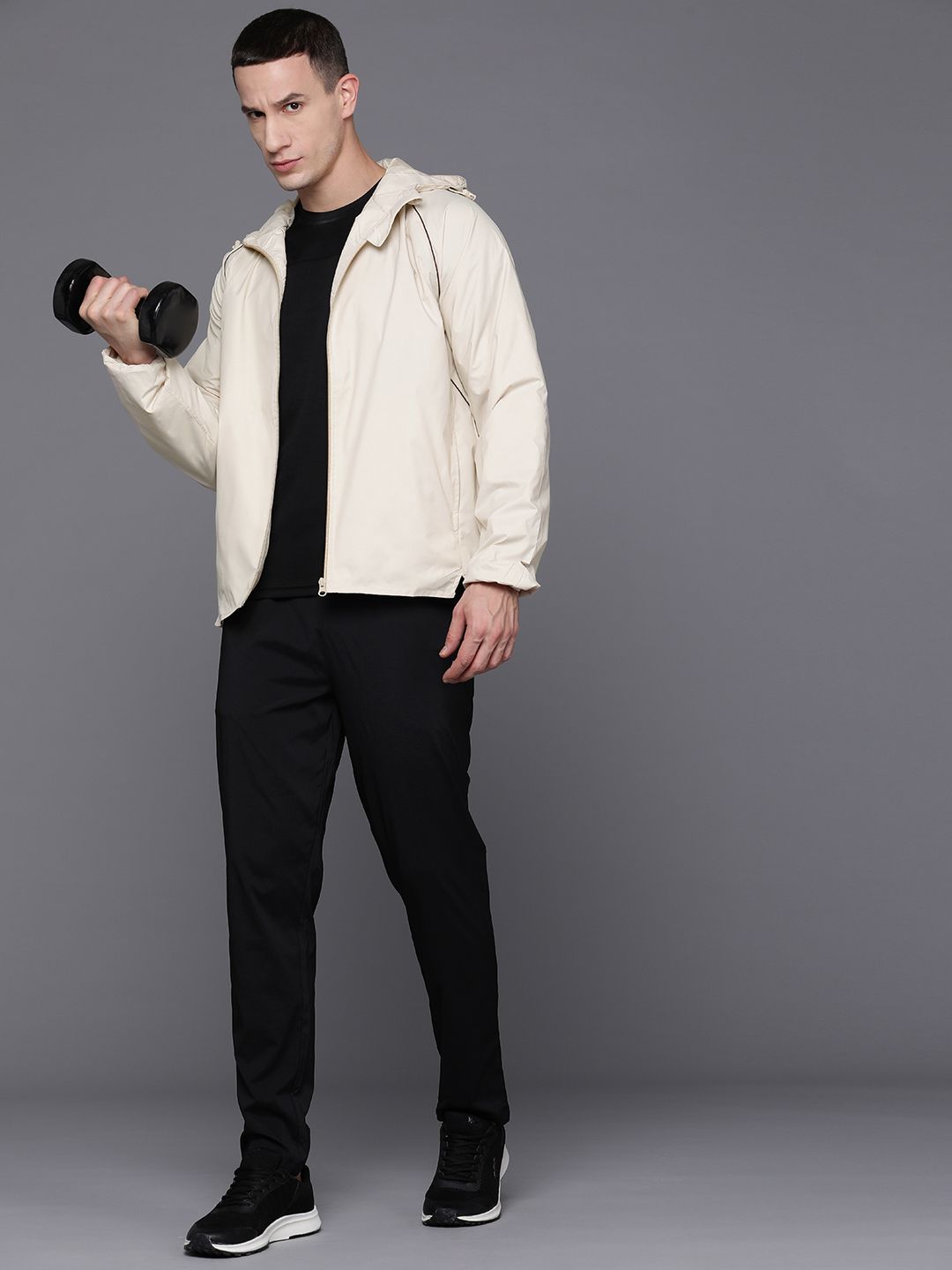 HRX by Hrithik Roshan Rapid-Dry Training Hooded Jacket