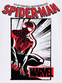 Bewakoof Men Graphic Spider-Man Printed Round Neck Pure Cotton T-shirt