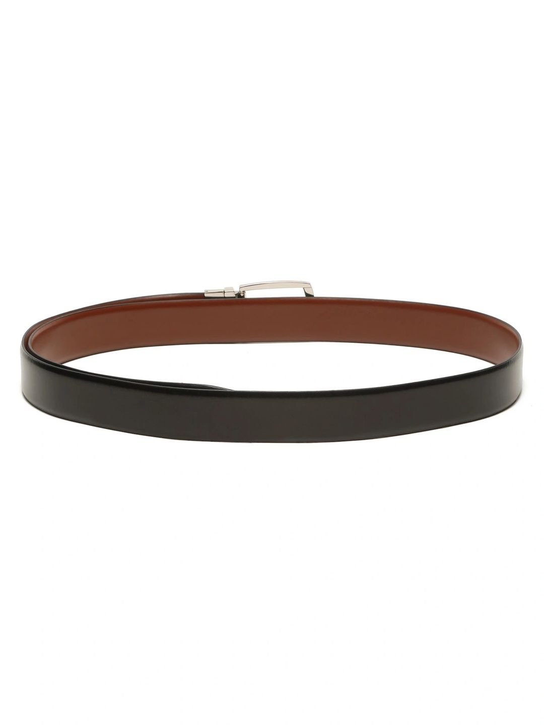 Teakwood Leathers Men Leather Reversible Formal Belt
