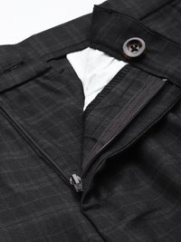 The Indian Garage Co Self Design Regular Fit Chinos Trousers