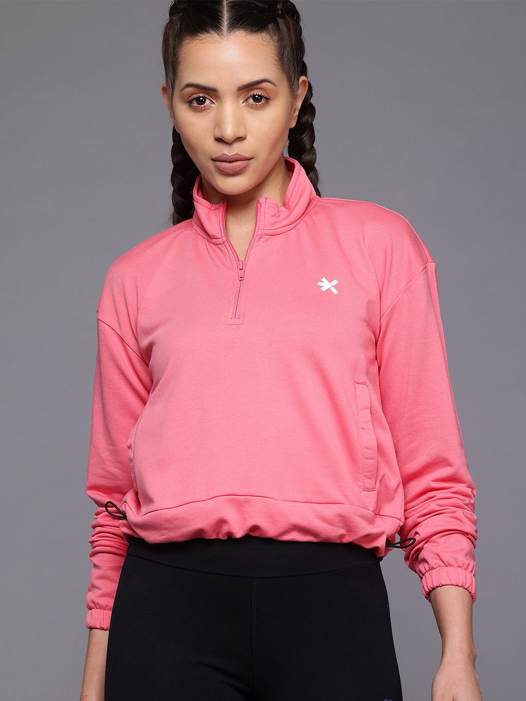 HRX by Hrithik Roshan Printed Training Sweatshirt