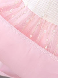YK Girls Cotton Fit & Flare Dress