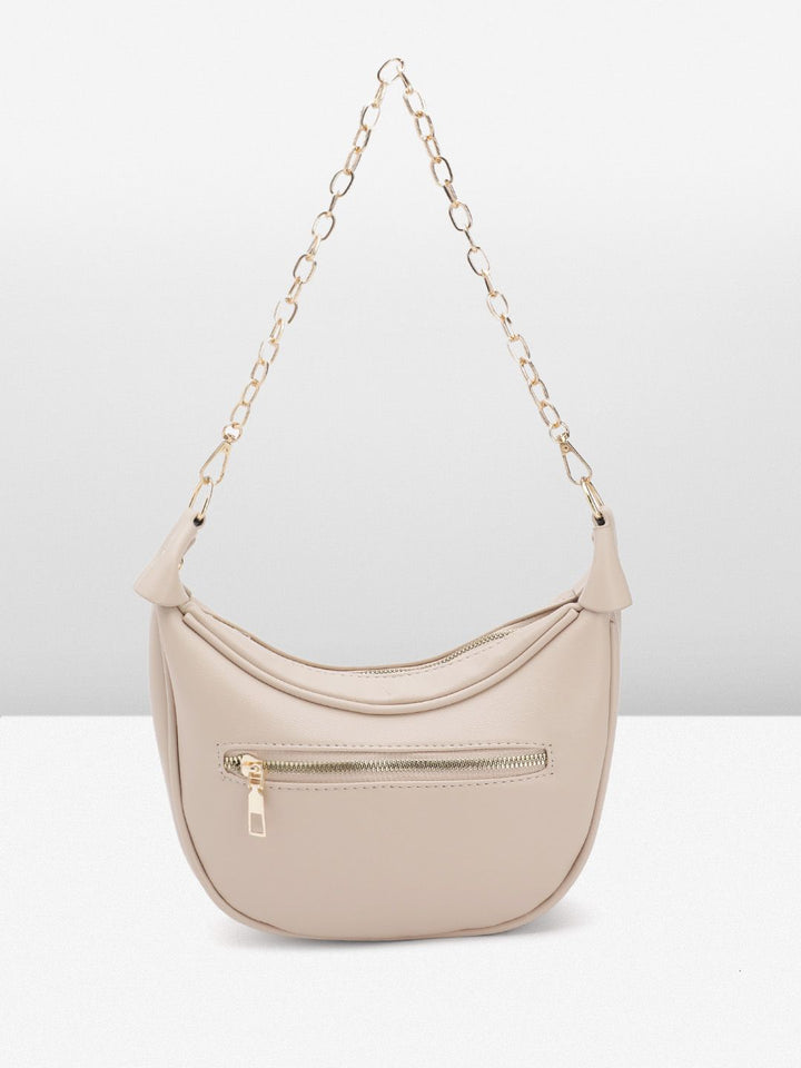 DressBerry Quilted Structured Shoulder Bag