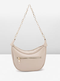 DressBerry Quilted Structured Shoulder Bag