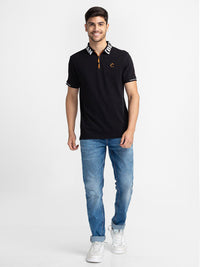 Being Human Polo Collar Regular Sleeves T-shirt